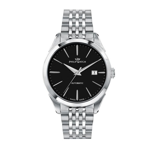 Men's Watch Philip Watch R8223217001 Black Silver (Ø 41 mm) Philip Watch