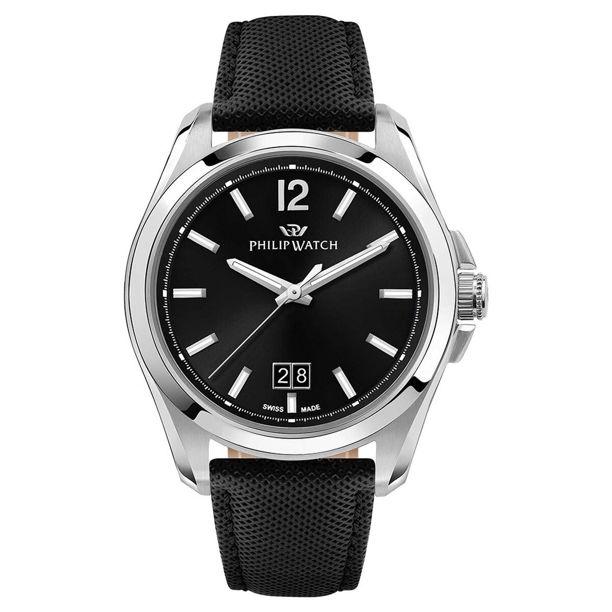 Men's Watch Philip Watch R8251218001 Black (Ø 43 mm) Philip Watch