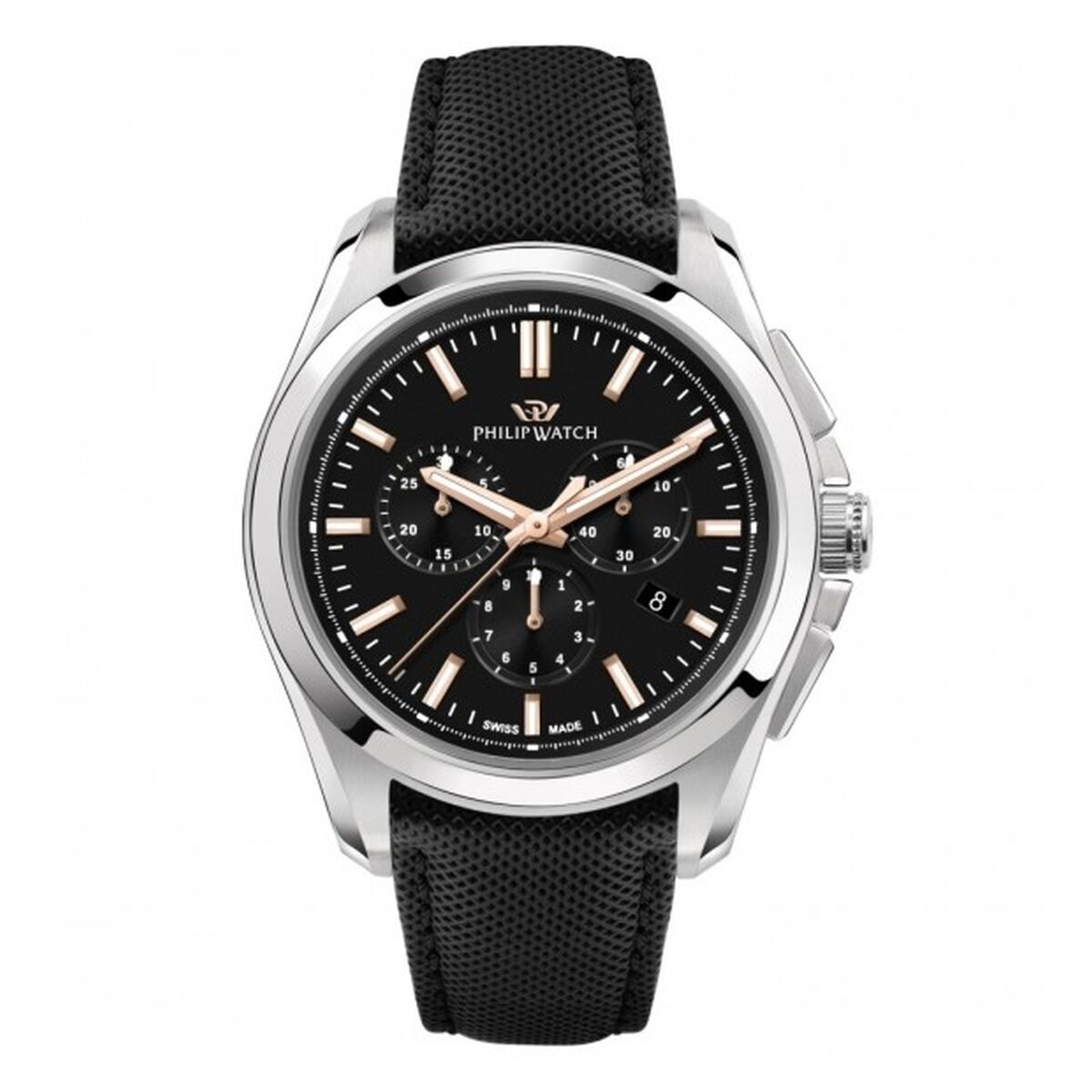 Men's Watch Philip Watch AMALFI CHRONO Black (Ø 43 mm) Philip Watch