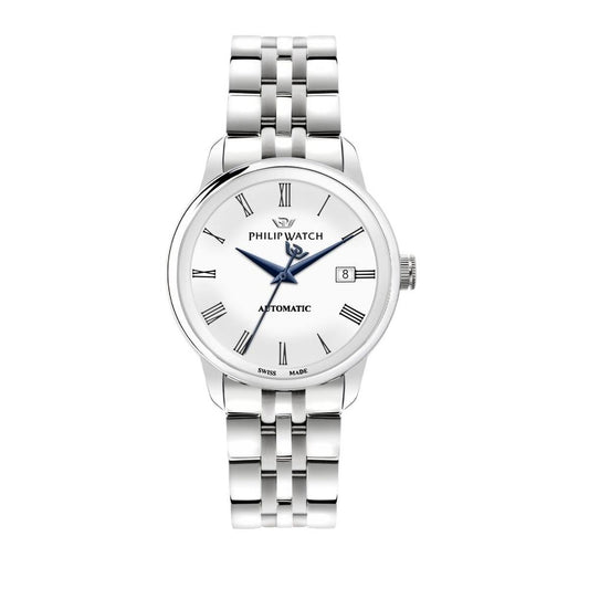 Men's Watch Philip Watch R8223150006 White Silver (Ø 40 mm) (Ø 47 mm) Philip Watch