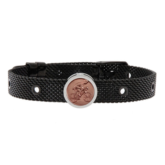 Men's Bracelet Talent Jewels TJA-1-01-02-2-215 Black Talent Jewels