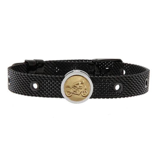 Men's Bracelet Talent Jewels TJA-1-09-01-2-215 Black