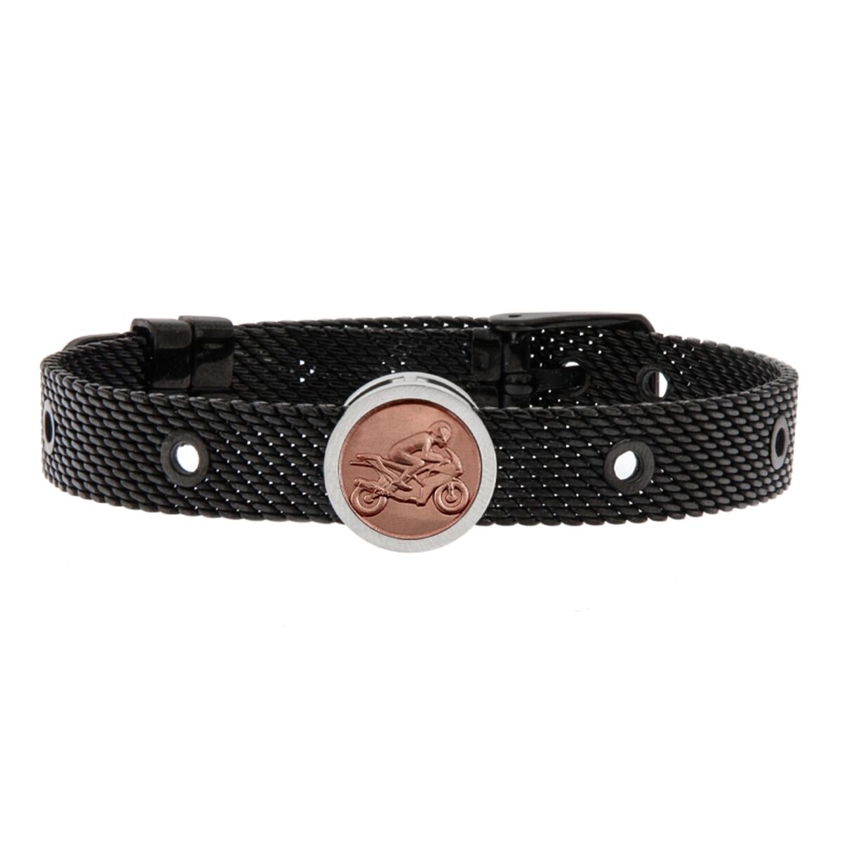 Men's Bracelet Talent Jewels TJA-1-09-02-2-215 Black