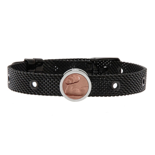 Men's Bracelet Talent Jewels TJA-1-11-02-2-215 Black Talent Jewels