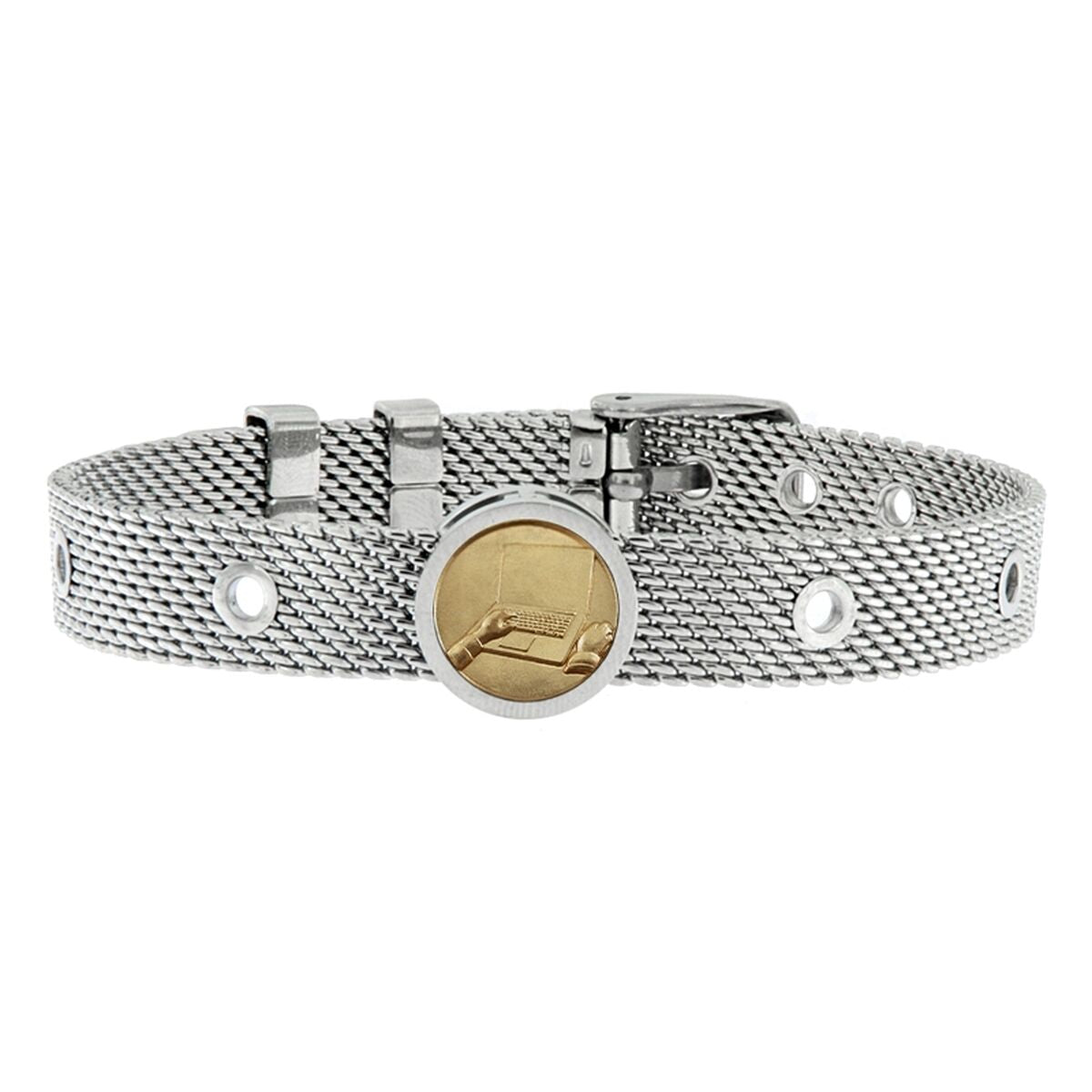 Men's Bracelet Talent Jewels TJA-2-01-01-1-215 Silver Talent Jewels