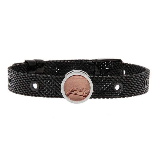 Men's Bracelet Talent Jewels TJA-2-01-02-2-215 Black Talent Jewels