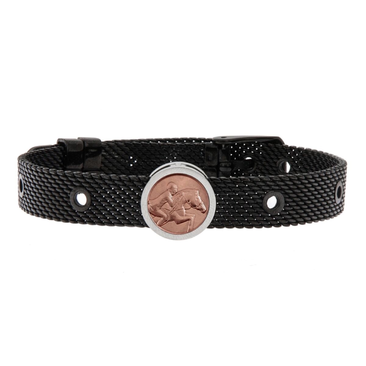 Men's Bracelet Talent Jewels TJA-1-05-02-2-215 Black Talent Jewels