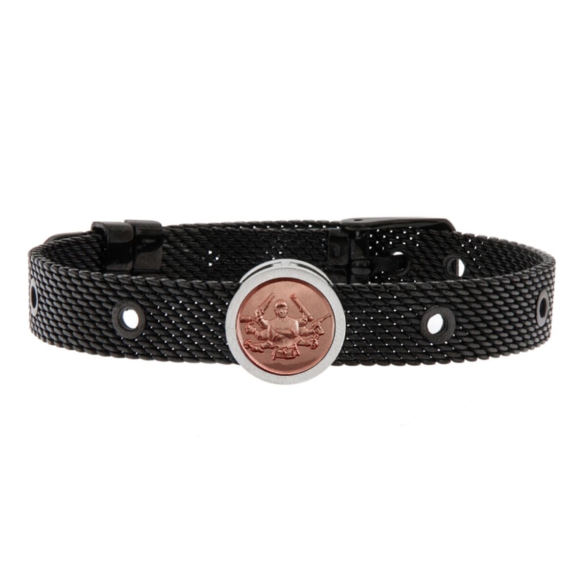 Men's Bracelet Talent Jewels TJA-2-03-02-2-215 Black Talent Jewels