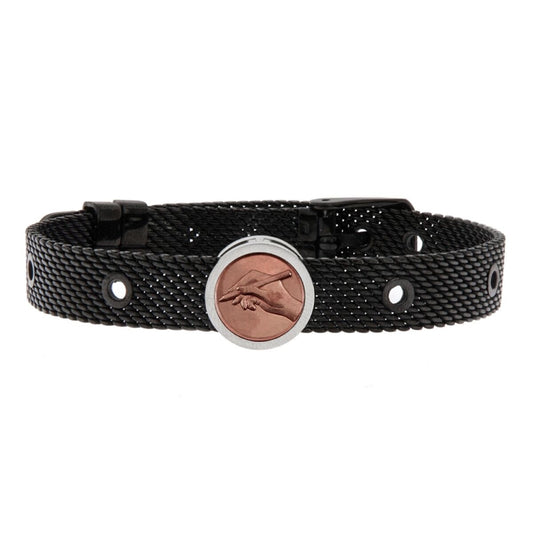 Men's Bracelet Talent Jewels TJA-3-06-02-2-215 Black Talent Jewels