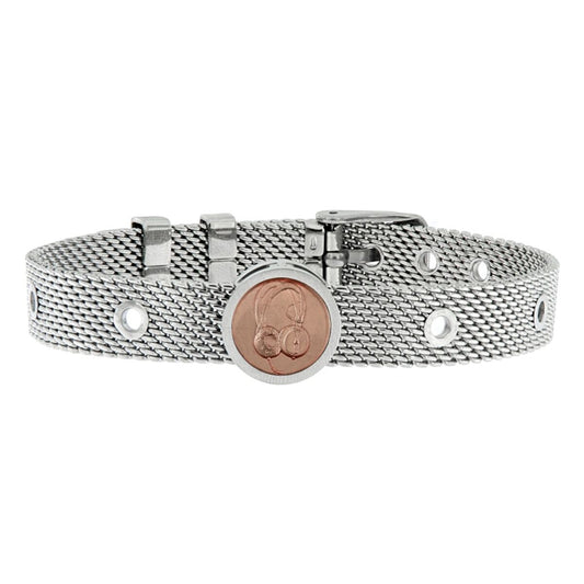 Men's Bracelet Talent Jewels TJA-4-05-02-1-215 Silver Talent Jewels