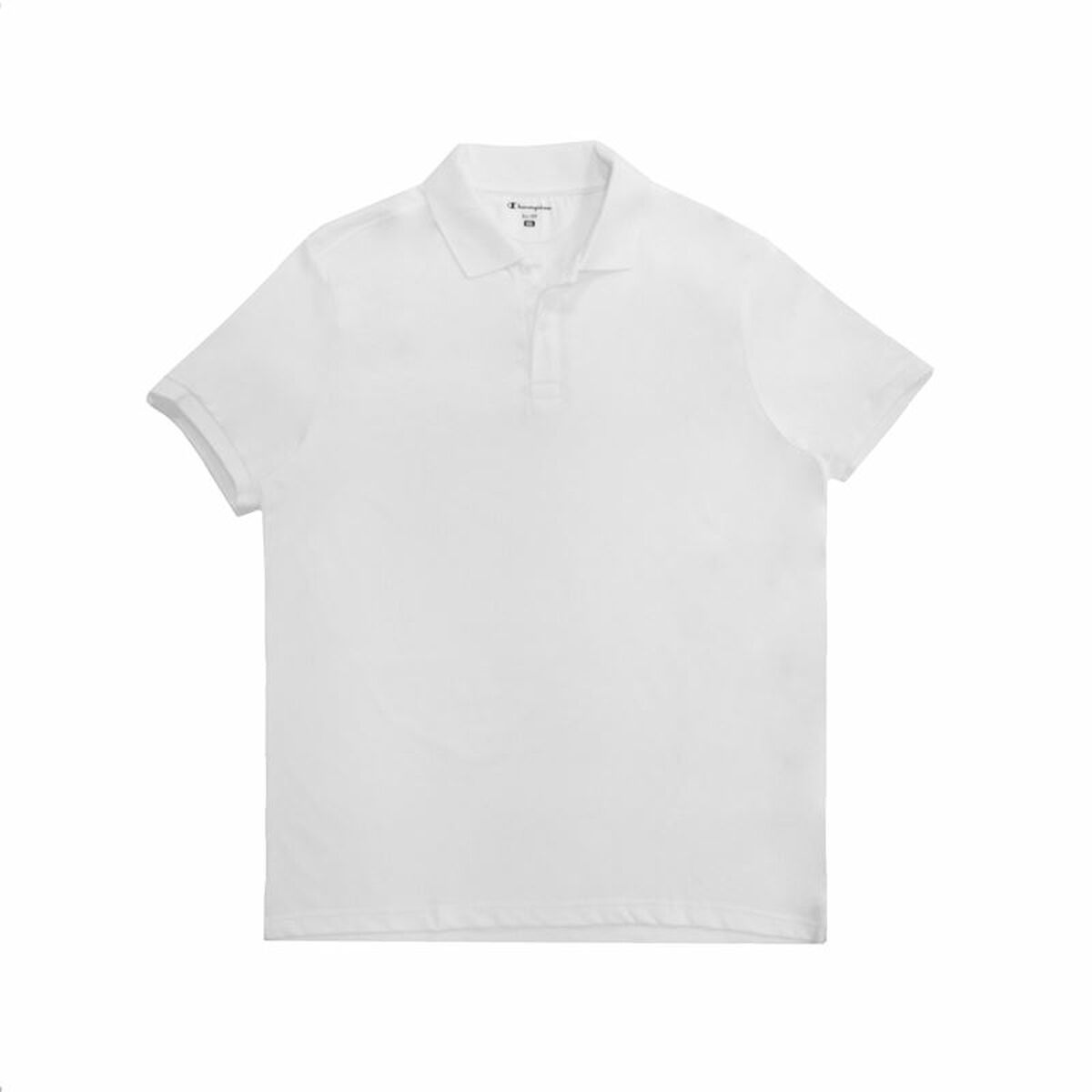 Men’s Short Sleeve Polo Shirt Champion Sportswear White Champion