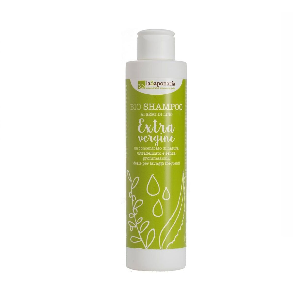 Shampoo La Saponaria Bio Virgen Extra 200 ml La Saponaria