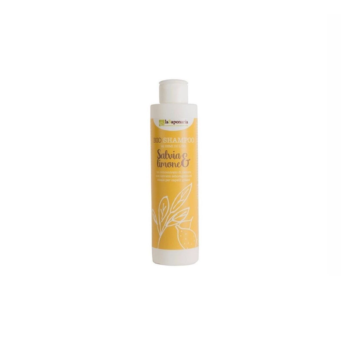 Shampoo La Saponaria Bio 200 ml Lemon Sage La Saponaria