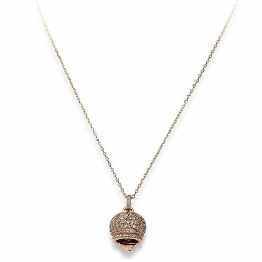 Ladies' Necklace Amen CAMPANELLA ARGENTO ROSE GOLD Amen