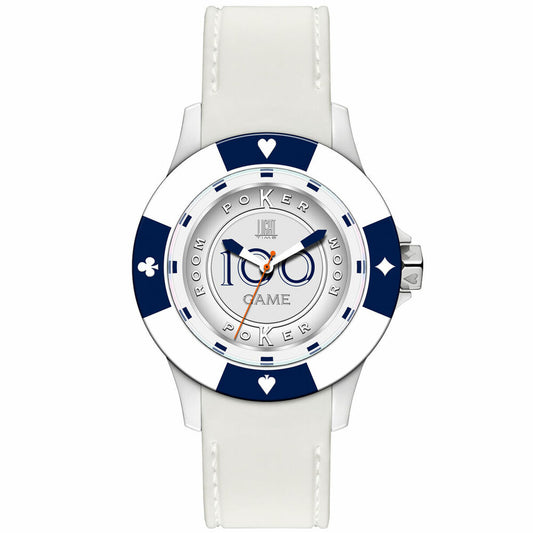 Unisex Watch Light Time POKER (Ø 41 mm) Light Time