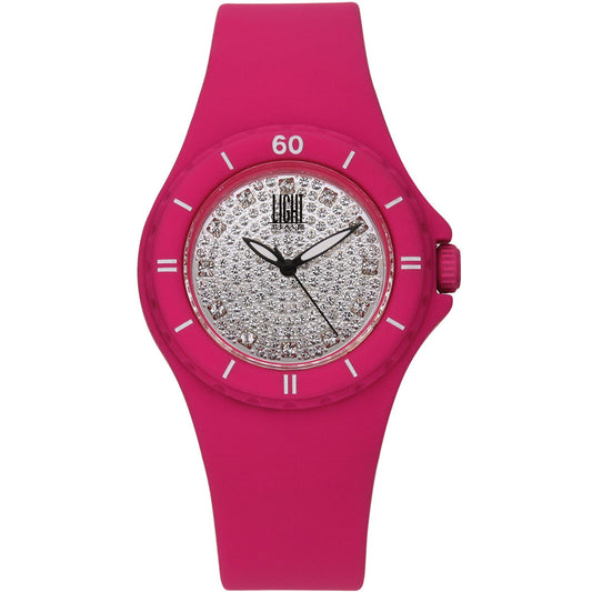 Ladies' Watch Light Time SILICON STRASS (Ø 36 mm) Light Time