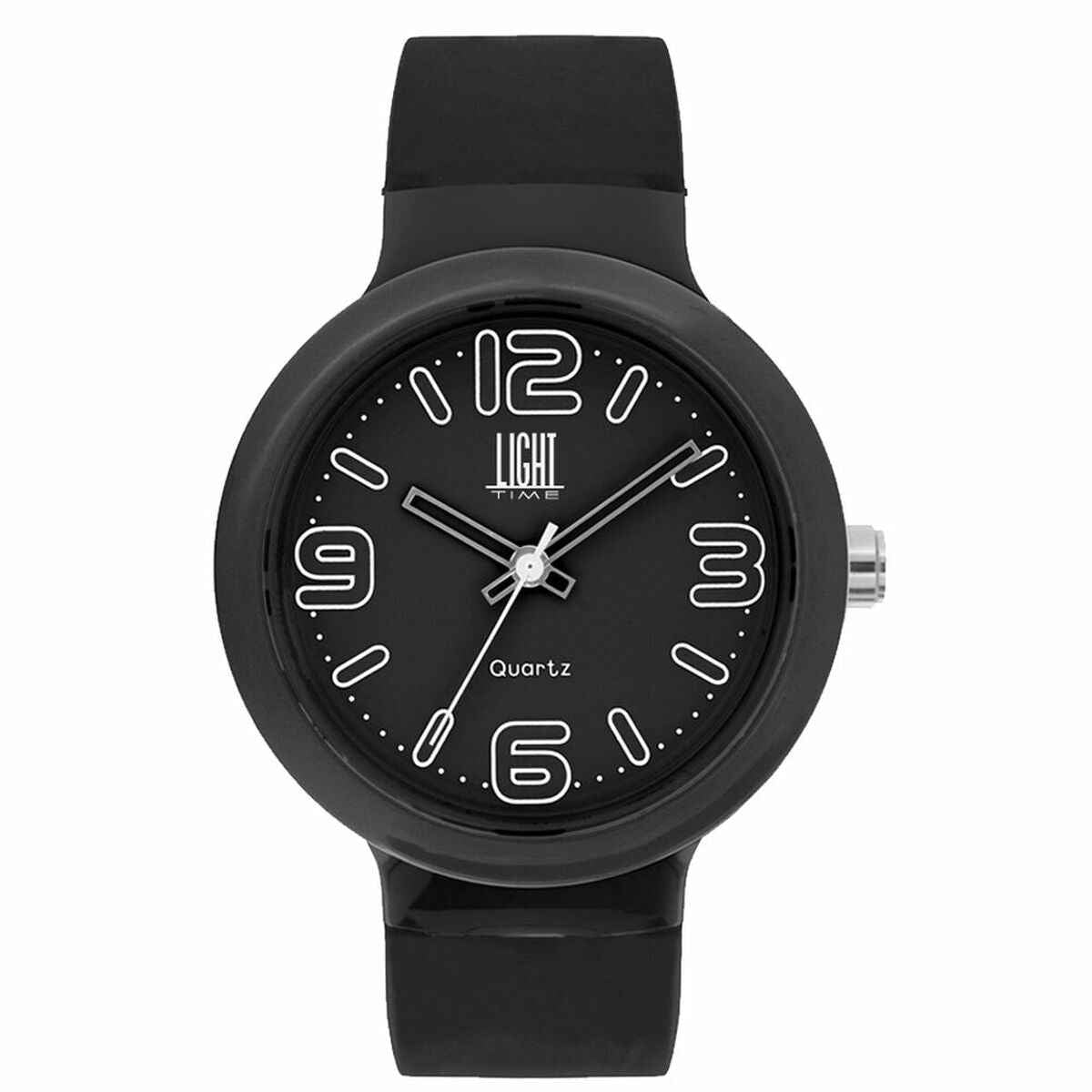 Unisex Watch Light Time EUROPE Black (Ø 40 mm) Light Time