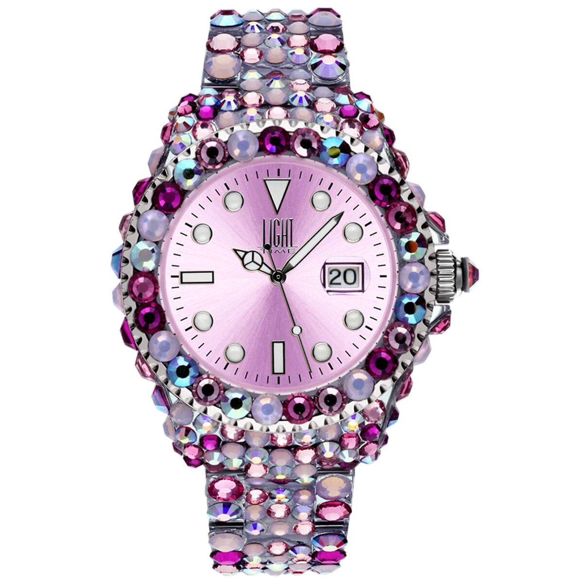 Ladies' Watch Light Time MEDITERRANEO (Ø 39 mm) Light Time