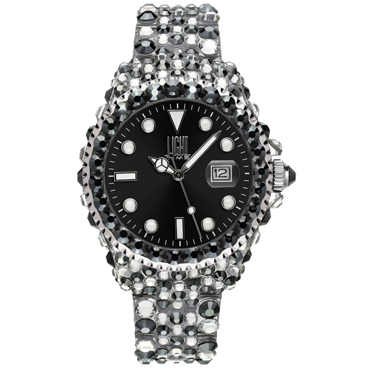 Ladies' Watch Light Time MEDITERRANEO (Ø 39 mm) Light Time