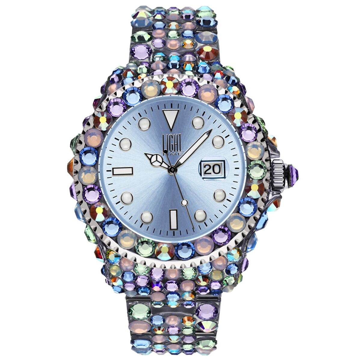 Ladies' Watch Light Time MEDITERRANEO (Ø 39 mm) Light Time