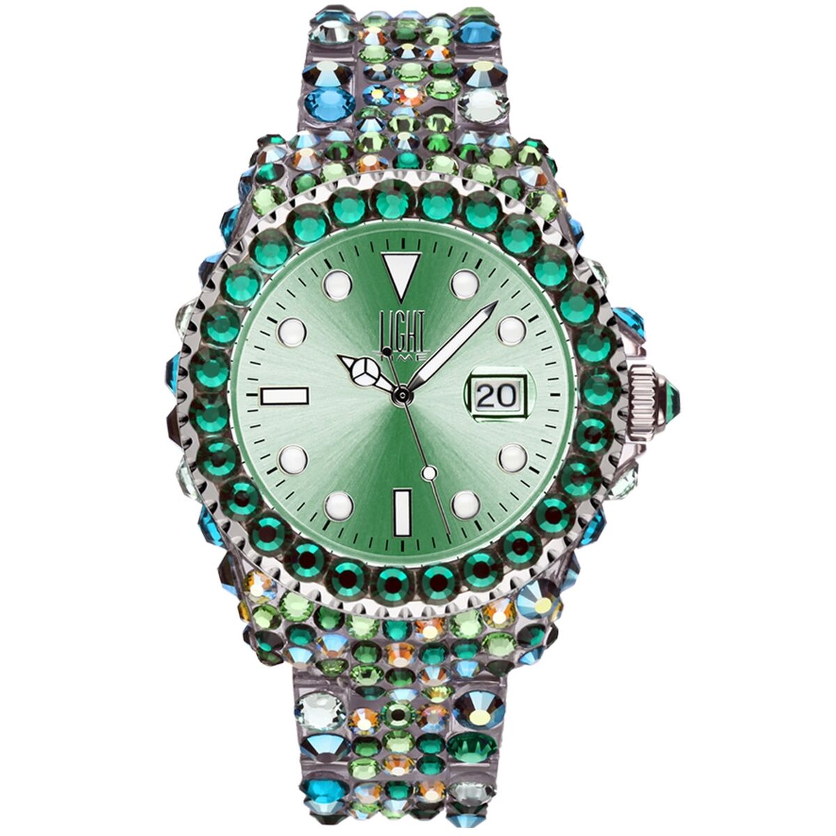 Ladies' Watch Light Time MEDITERRANEO (Ø 39 mm) Light Time