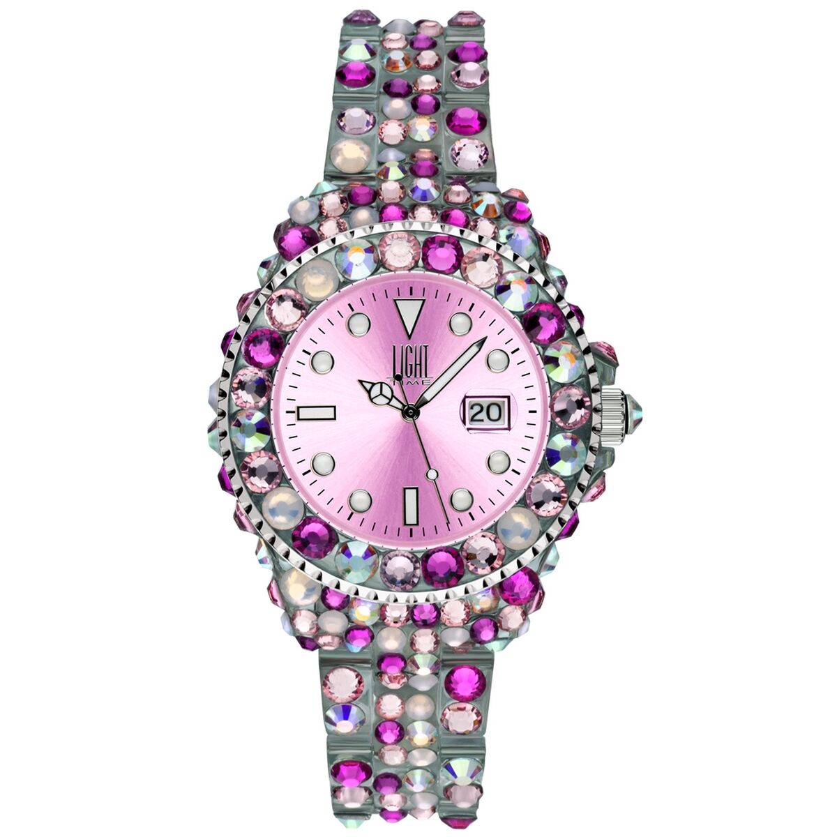 Ladies' Watch Light Time MEDITERRANEO (Ø 35 mm) Light Time