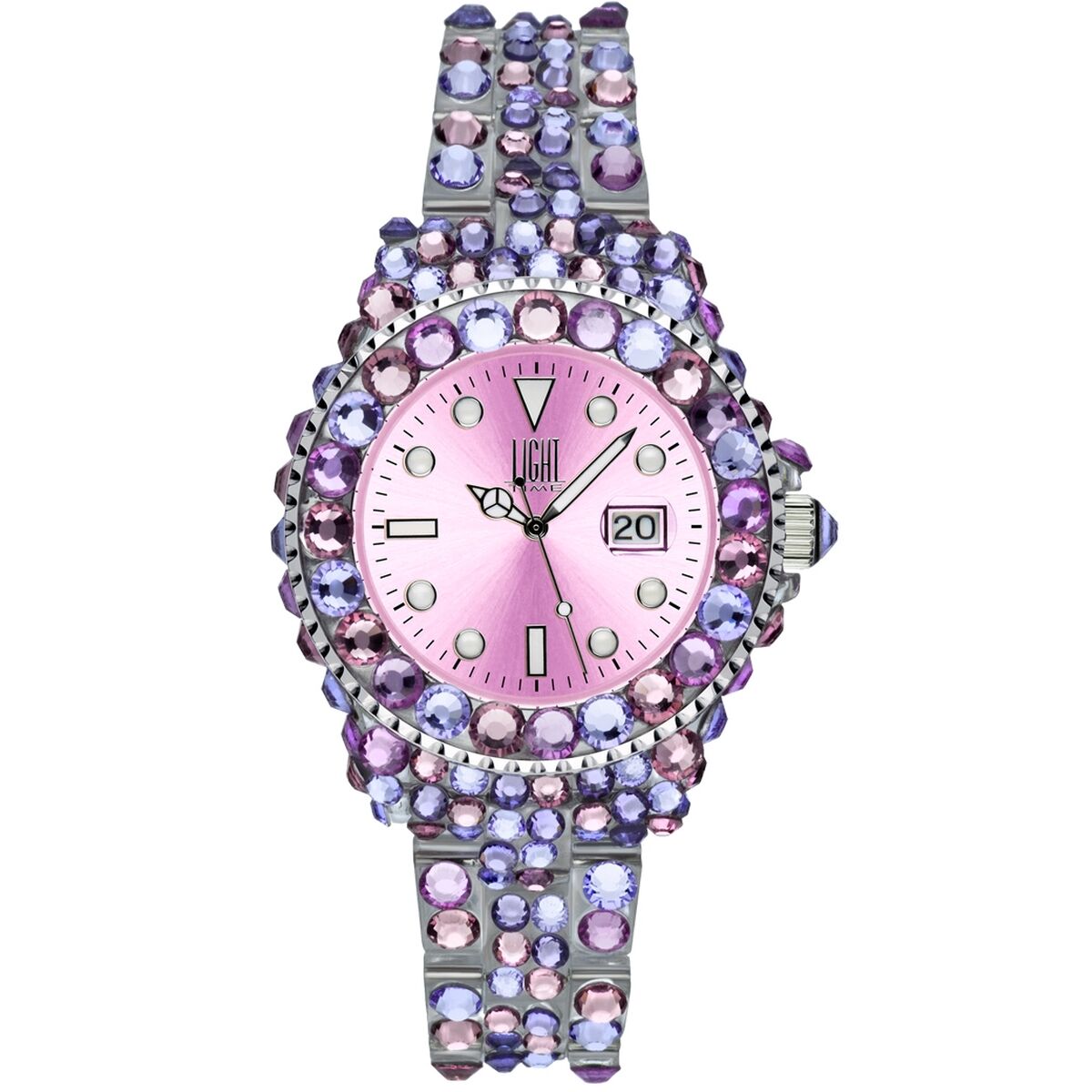 Ladies' Watch Light Time MEDITERRANEO (Ø 35 mm) Light Time