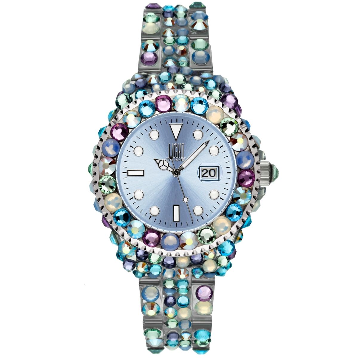 Ladies' Watch Light Time MEDITERRANEO (Ø 35 mm) Light Time