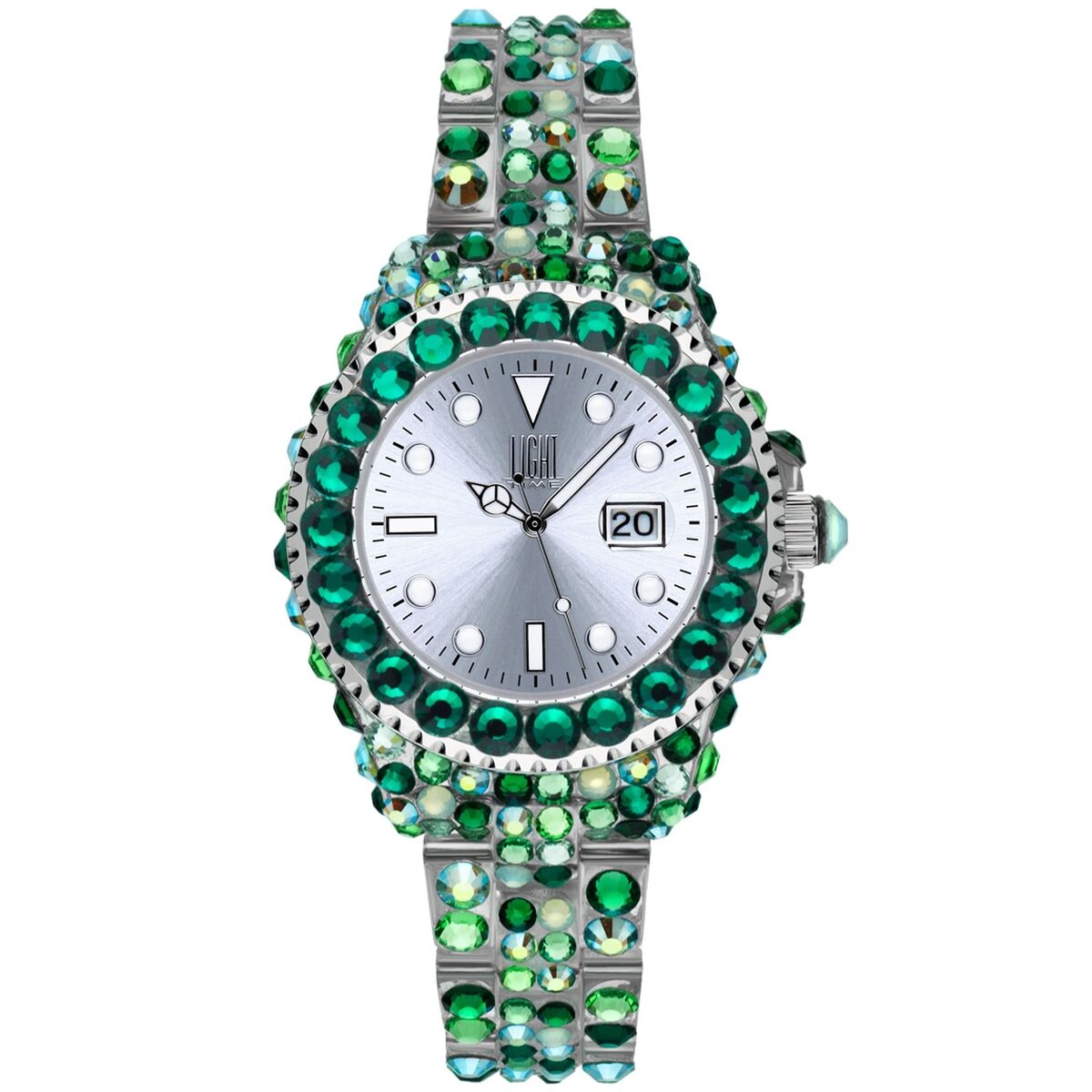 Ladies' Watch Light Time MEDITERRANEO (Ø 35 mm) Light Time