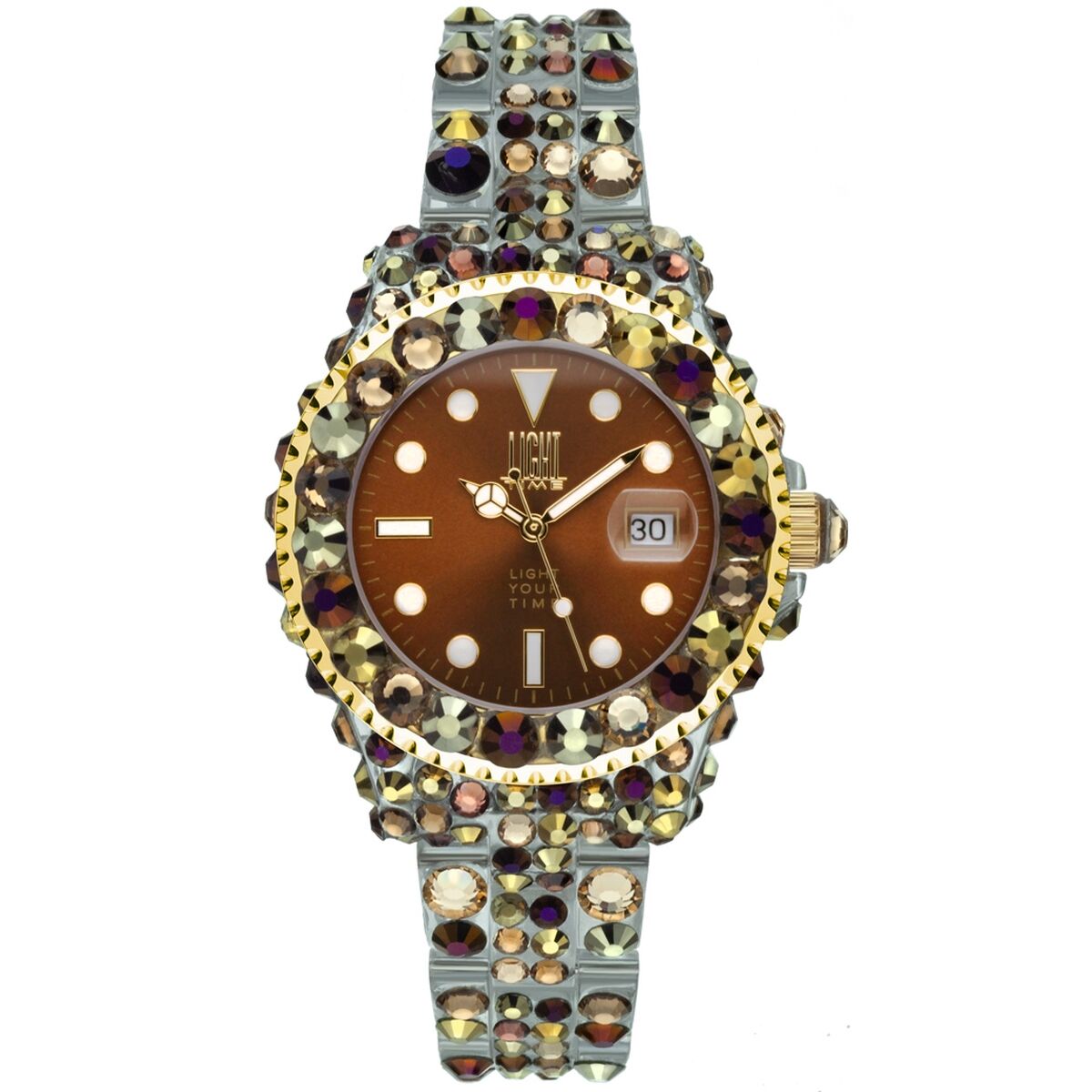 Ladies' Watch Light Time MEDITERRANEO (Ø 35 mm) Light Time