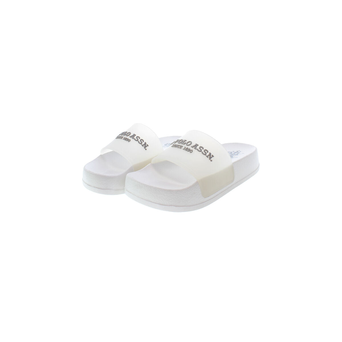 Women's Flip Flops U.S. Polo Assn. AMAMI009 WHI008 White U.S. Polo Assn.