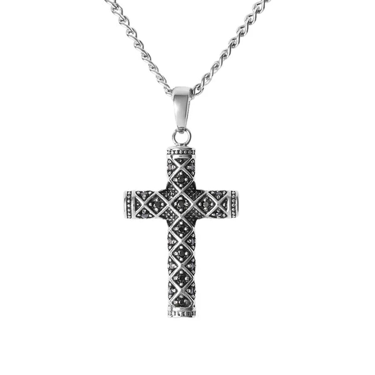 Men's Necklace Stroili 1688080 Cross Stroili