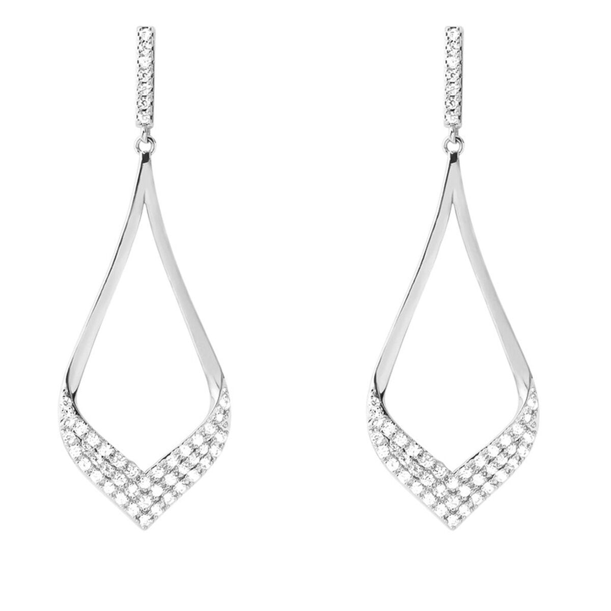 Ladies' Earrings Stroili 1688301 Silver Stroili