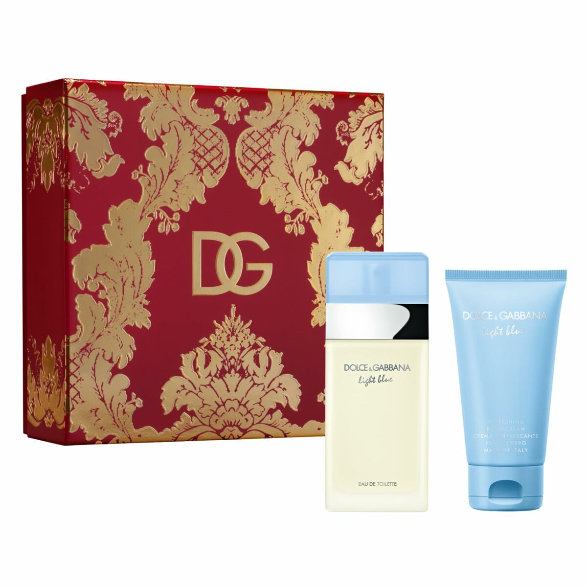 Women's Perfume Set Dolce & Gabbana EDT Light Blue 2 Pieces