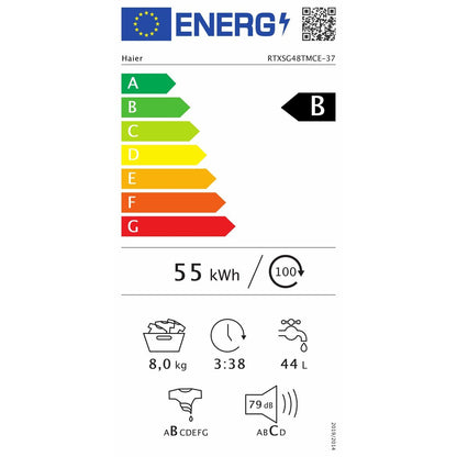 Washing machine Haier RTXSG48TMCE/37 1400 rpm 8 kg White Haier