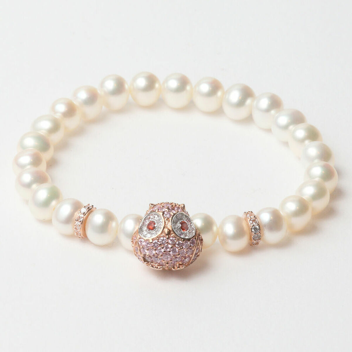 Ladies' Bracelet Lancaster JLA-BR-OWL-2-WH 16 mm