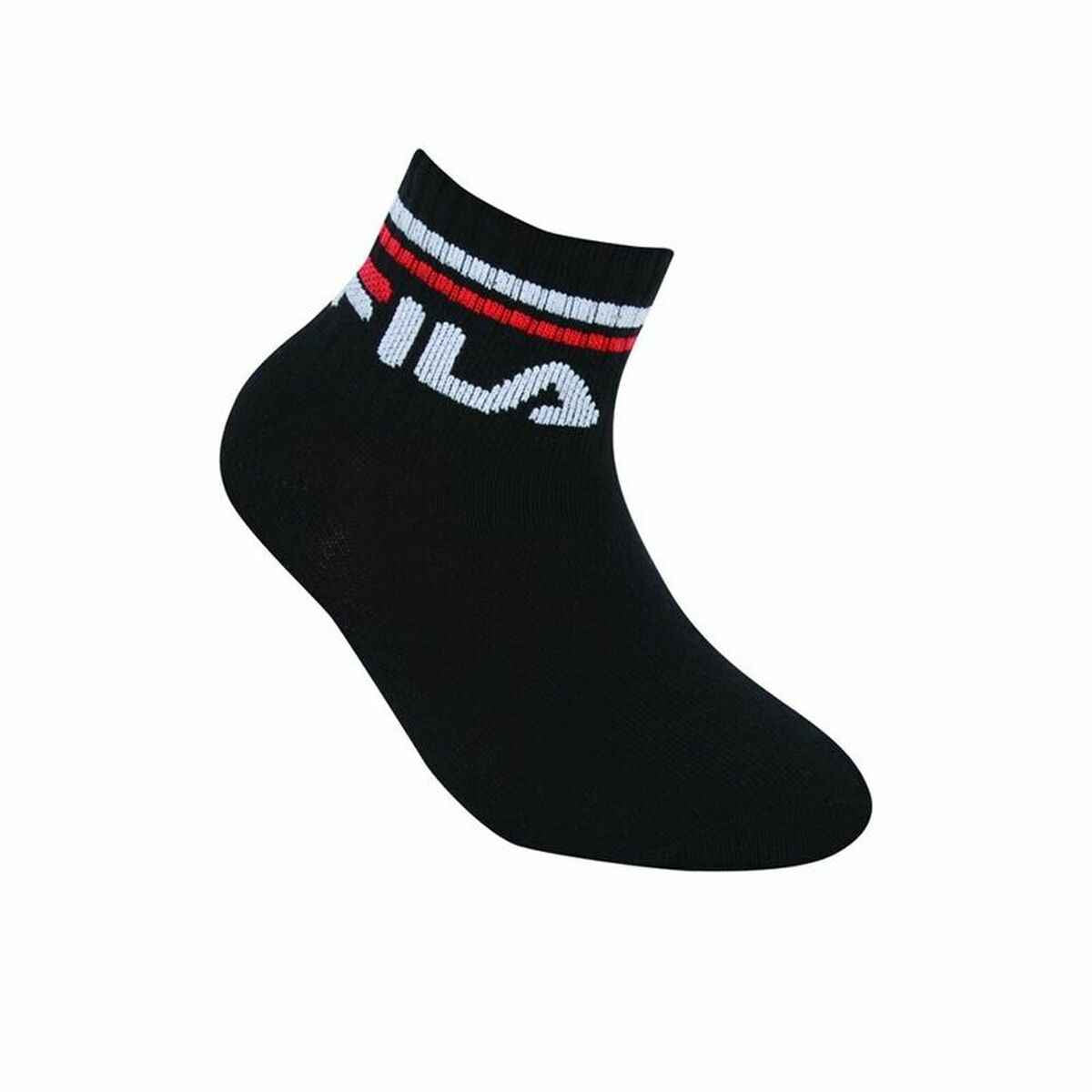 Socks Fila Fila Quarter Plain N Black Fila