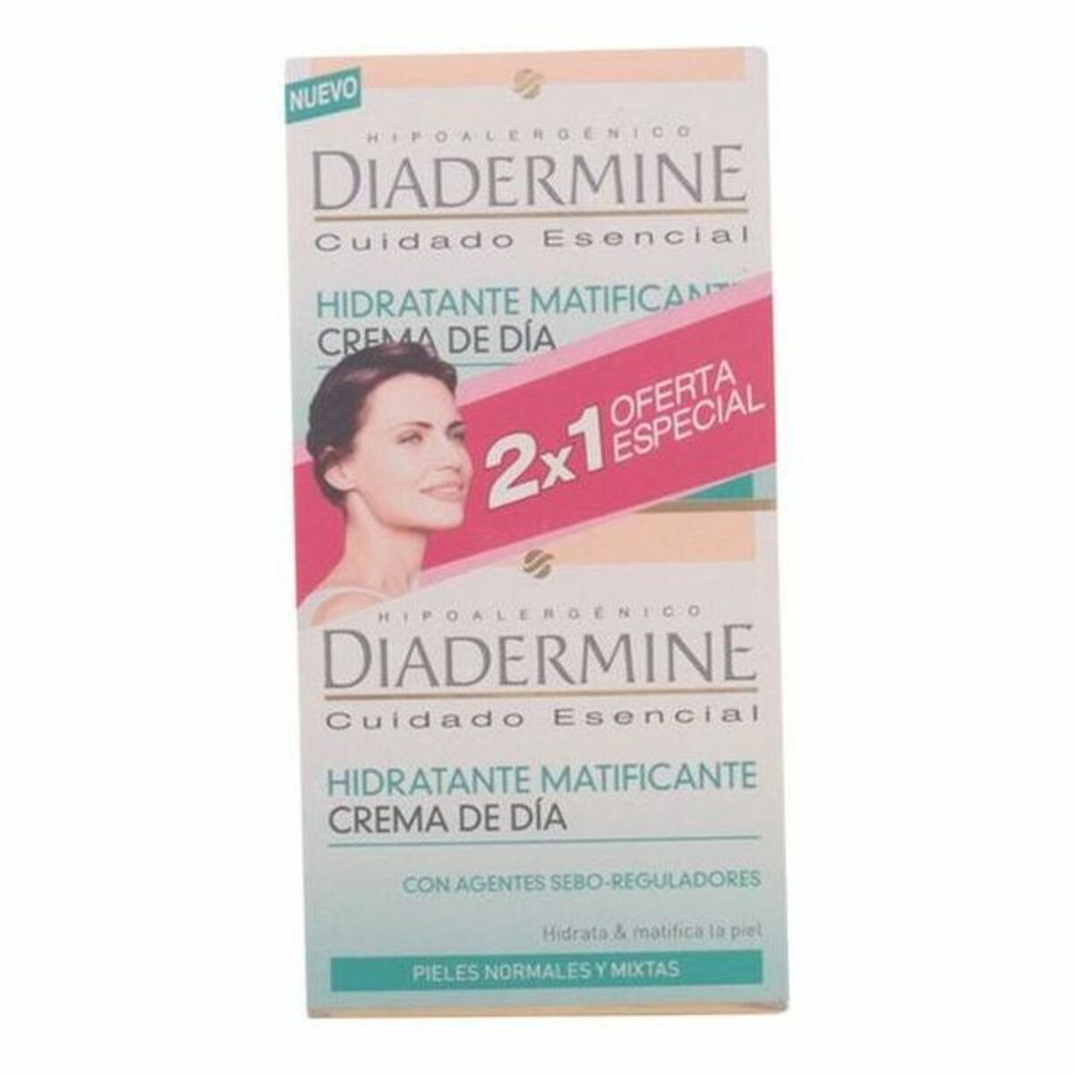 Women's Cosmetics Set Diadermine Matif 2 Pieces Diadermine