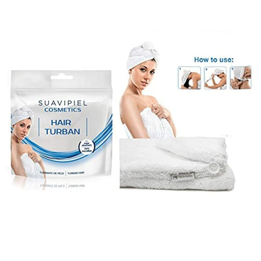 Women's Perfume Set Suavipiel HAIR TURBAN Suavipiel