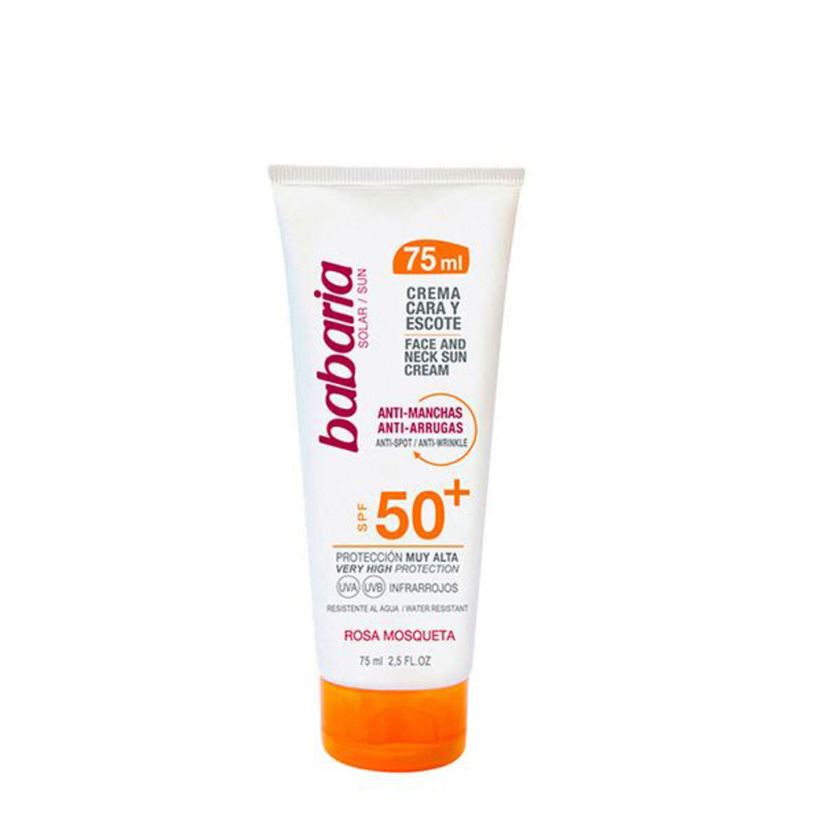 Anti Brown Spot Sun Lotion Cara & Escote Babaria 8410412029889 SPF 50+ (75 ml) SPF 50+ 75 ml