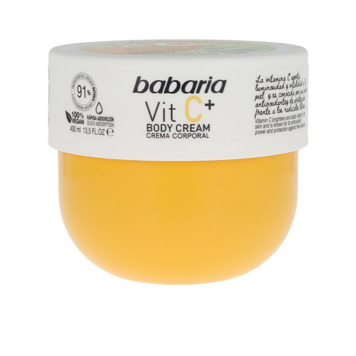 Body Cream Babaria Vitamin C 400 ml Babaria