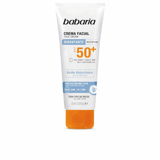 Tanning Enhancer Babaria SOLAR SPF 50+ 75 ml Babaria