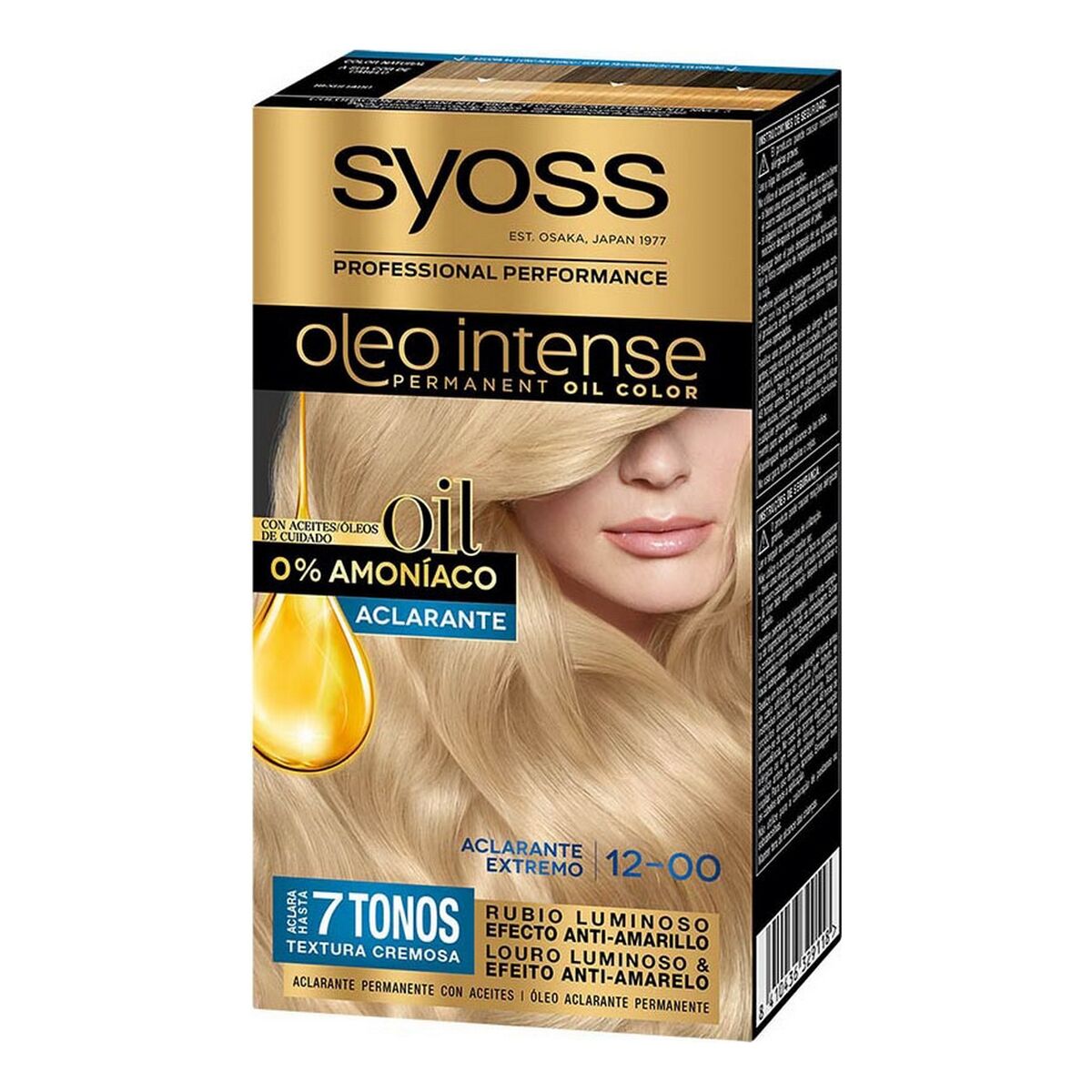 Dye No Ammonia Syoss Olio Intense Nº 12