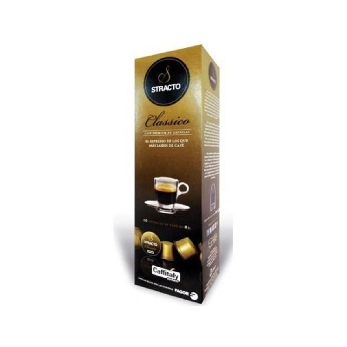 Coffee Capsules Stracto 80606 Delicato (80 uds) Stracto