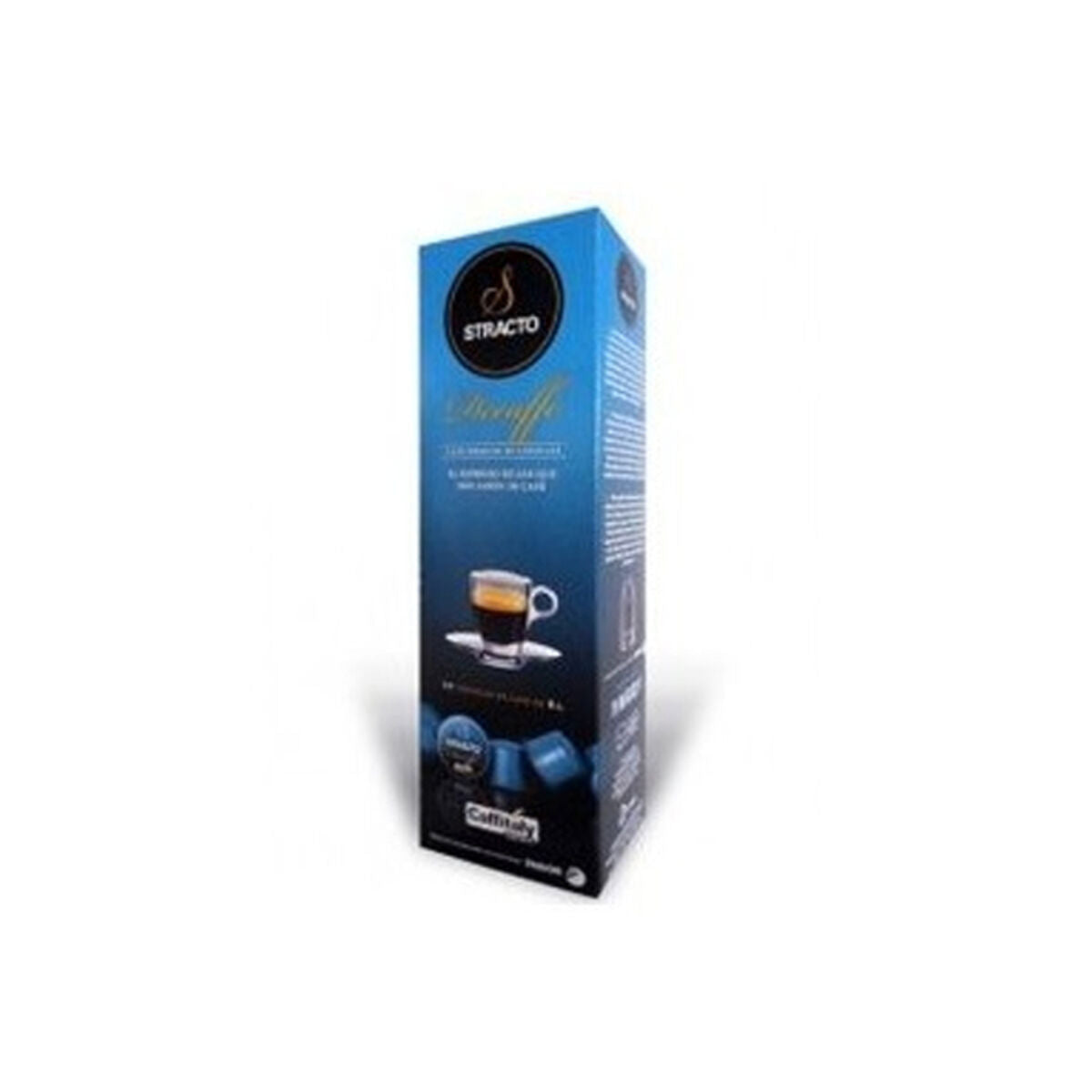 Coffee Capsules Stracto 80637 Decaffe (80 uds) Stracto