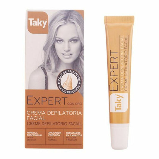 Facial Hair Removal Cream Taky Expert Oro (20 ml)