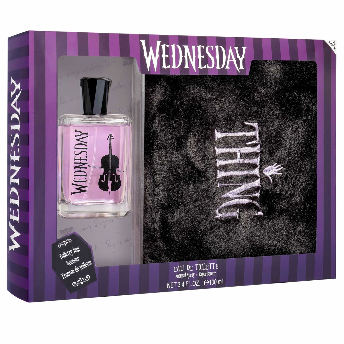 Children's Perfume Air-Val WEDNESDAY EDT 100 ml 2 Pieces Air-Val