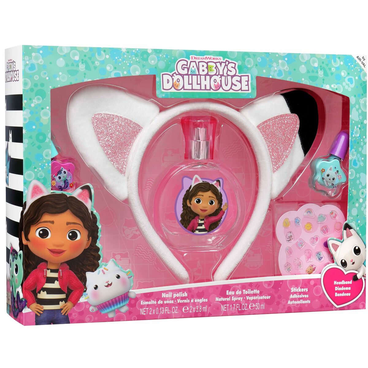 Children's Perfume Air-Val GABBY S DOLLHOUSE EDT 50 ml 2 Pieces Air-Val