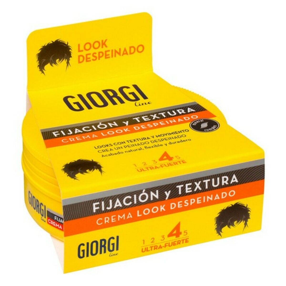 Strong Hold Cream Giorgi Fijación Y Textura (125 ml) 125 ml Giorgi