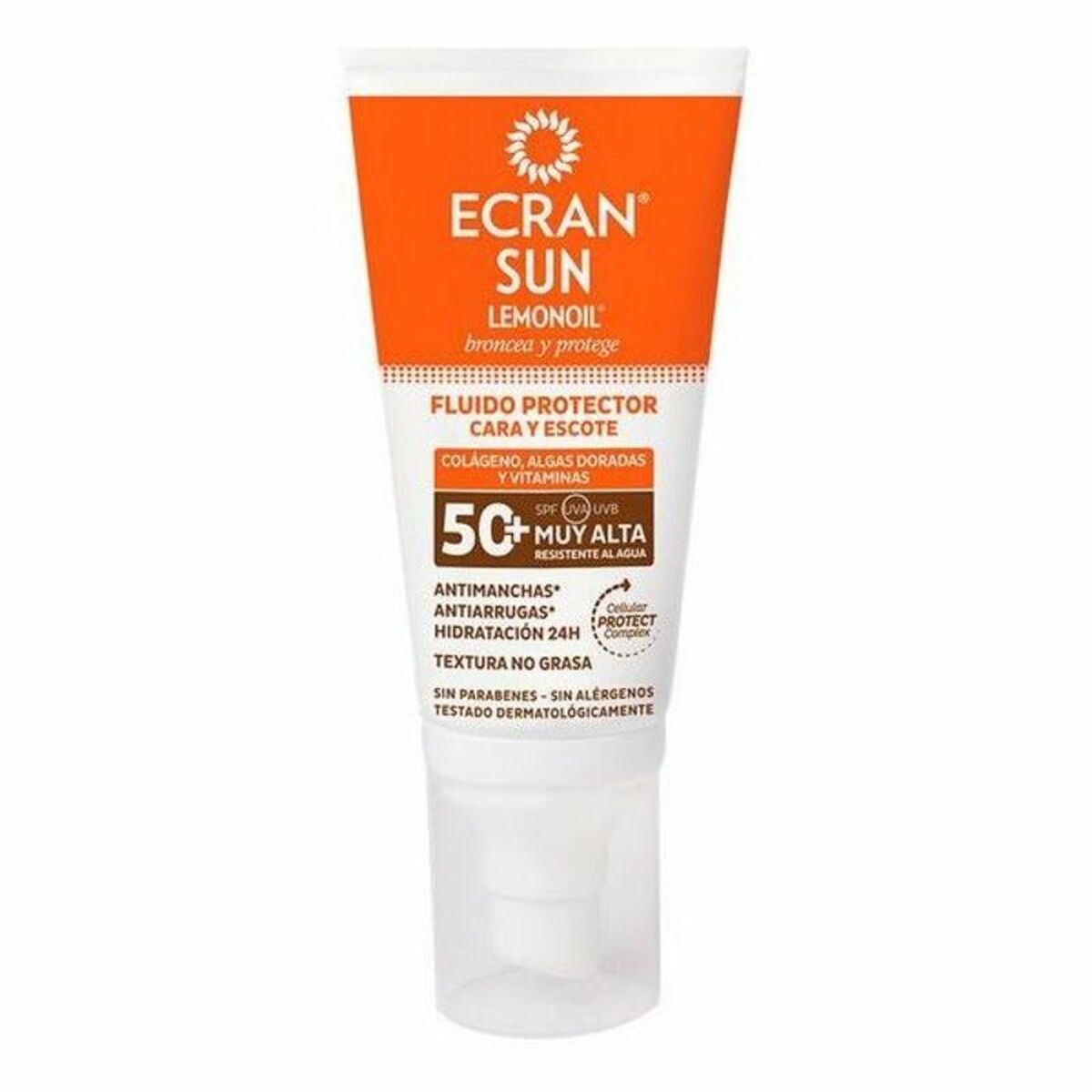 Facial Sun Cream Sun Lemonoil Ecran SPF 50